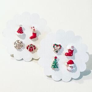 8 Mix and Match Christmas Earrings
